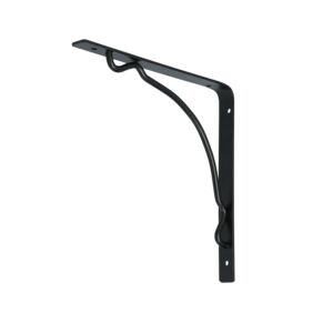 SHELF BRACKET 8" VENETIAN STYLE BLACK SHELF BRACKET 8" VENETIAN STYLE BLACK